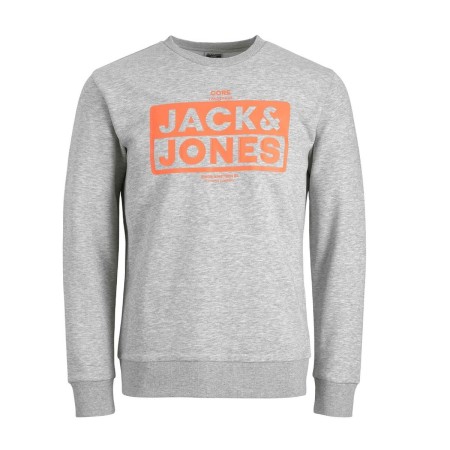 Felpa senza Cappuccio Uomo Jack & Jones 12219815 Grigio