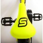 Bicicletta per Bambini Volare Sportivo - Ragazzi - 16 pollici - Giallo Neon Nero - assemblata al 95%.