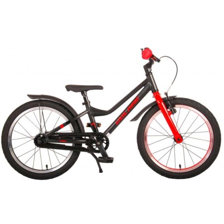 Bicicletta per bambini Volare Blaster - Ragazzi - 18 pollici - Nera Rossa - Collezione Prime