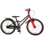 Bicicletta per bambini Volare Blaster - Ragazzi - 18 pollici - Nera Rossa - Collezione Prime