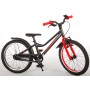 Bicicletta per bambini Volare Blaster - Ragazzi - 18 pollici - Nera Rossa - Collezione Prime