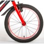 Bicicletta per bambini Volare Blaster - Ragazzi - 18 pollici - Nera Rossa - Collezione Prime