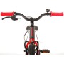 Bicicletta per bambini Volare Blaster - Ragazzi - 18 pollici - Nera Rossa - Collezione Prime