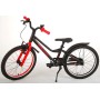 Bicicletta per bambini Volare Blaster - Ragazzi - 18 pollici - Nera Rossa - Collezione Prime