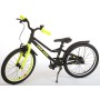 Bicicletta per bambini Volare Blaster - Ragazzi - 18 pollici - Nero Giallo Verde - Collezione Prime