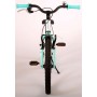 Bicicletta per bambini Volare Glamour - Ragazze - 18 pollici - Bianco/Verde menta - Collezione Prime