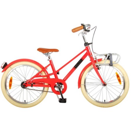 Bicicletta per bambini Volare Melody - Ragazze - 20 pollici - Rosso corallo - Collezione Prime