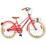 Bicicletta per bambini Volare Melody - Ragazze - 20 pollici - Rosso corallo - Collezione Prime