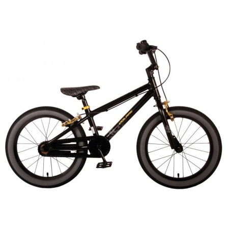 Bicicletta per bambini Volare Cool Rider - Ragazzi - 18 pollici - Nera - due freni a mano - assemblata al 95% - Collezione Prime