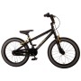 Bicicletta per bambini Volare Cool Rider - Ragazzi - 18 pollici - Nera - due freni a mano - assemblata al 95% - Collezione Prime