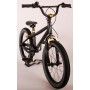 Bicicletta per bambini Volare Cool Rider - Ragazzi - 18 pollici - Nera - due freni a mano - assemblata al 95% - Collezione Prime