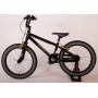 Bicicletta per bambini Volare Cool Rider - Ragazzi - 18 pollici - Nera - due freni a mano - assemblata al 95% - Collezione Prime