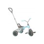 Triciclo QPlay Tenco - Bambino e Bambina - Blu Pastello