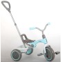 Triciclo QPlay Tenco - Bambino e Bambina - Blu Pastello