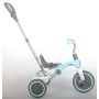 Triciclo QPlay Tenco - Bambino e Bambina - Blu Pastello