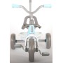 Triciclo QPlay Tenco - Bambino e Bambina - Blu Pastello