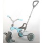 Triciclo QPlay Tenco - Bambino e Bambina - Blu Pastello