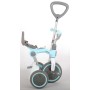 Triciclo QPlay Tenco - Bambino e Bambina - Blu Pastello