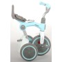 Triciclo QPlay Tenco - Bambino e Bambina - Blu Pastello