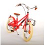 Bicicletta per bambini Volare Melody - Ragazze - 16 pollici - Rosso corallo - Collezione Prime