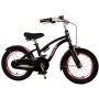 Bicicletta per bambini Volare Miracle Cruiser - Bambina - 14 pollici - Nero opaco - Collezione Prime