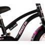 Bicicletta per bambini Volare Miracle Cruiser - Bambina - 14 pollici - Nero opaco - Collezione Prime