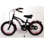 Bicicletta per bambini Volare Miracle Cruiser - Bambina - 14 pollici - Nero opaco - Collezione Prime