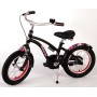 Bicicletta per bambini Volare Miracle Cruiser - Bambina - 14 pollici - Nero opaco - Collezione Prime