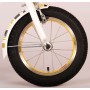 Bicicletta per bambini Volare Miracle Cruiser - Bambina - 14 pollici - Bianca - Collezione Prime