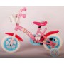 Bicicletta per bambini Disney Princess - Ragazze - 10 pollici - Rosa - Scatto fisso