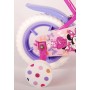 Disney Minnie più carina di sempre! Bicicletta per bambini - Ragazze - 10 pollici - Rosa / Bianca / Viola - Scatto fisso