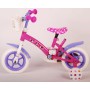 Disney Minnie più carina di sempre! Bicicletta per bambini - Ragazze - 10 pollici - Rosa / Bianca / Viola - Scatto fisso