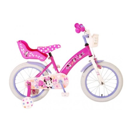 Disney Minnie più carina di sempre! Bicicletta per bambini - Ragazze - 16 pollici - Rosa