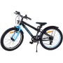 Bicicletta per bambini Volare Rocky - 20 pollici - Nera Blu - Completata all'85% - 6 velocità - Collezione Prime