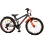 Bicicletta per bambini Volare Rocky - 20 pollici - Grigio-Arancione - 6 velocità - Collezione Prime