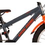 Bicicletta per bambini Volare Rocky - 20 pollici - Grigio-Arancione - 6 velocità - Collezione Prime