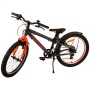 Bicicletta per bambini Volare Rocky - 20 pollici - Grigio-Arancione - 6 velocità - Collezione Prime