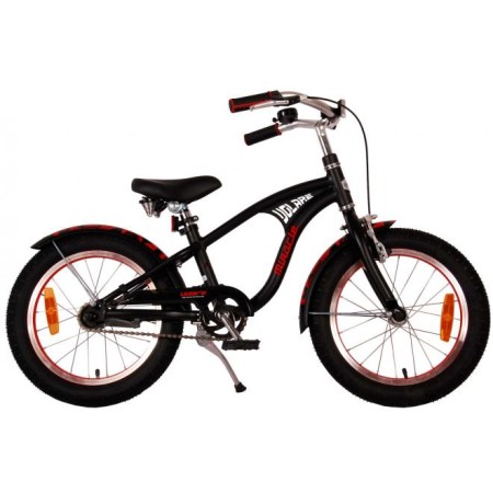 Bicicletta per bambini Volare Miracle Cruiser - Ragazzi - 16 pollici - Nero opaco - Collezione Prime