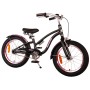 Bicicletta per bambini Volare Miracle Cruiser - Bambina - 16 pollici - Nera opaca - Collezione Prime