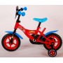 Bicicletta per bambini Spider-Man - Ragazzi - 10 pollici - Rossa / Blu - Scatto fisso