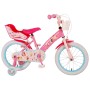 Bicicletta per bambini Disney Princess - Ragazze - 16 pollici - Rosa - Due freni a mano