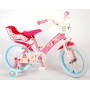 Bicicletta per bambini Disney Princess - Ragazze - 16 pollici - Rosa - Due freni a mano