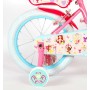 Bicicletta per bambini Disney Princess - Ragazze - 16 pollici - Rosa - Due freni a mano