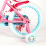 Bicicletta per bambini Disney Princess - Ragazze - 16 pollici - Rosa - Due freni a mano