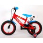 Bicicletta per bambini Spider-Man - Ragazzi - 14 pollici - Rossa/Blu - Due freni a mano