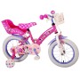 Disney Minnie più carina di sempre! - Bicicletta per bambini - Ragazze - 14 pollici - Rosa - Due freni a mano