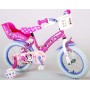 Disney Minnie più carina di sempre! - Bicicletta per bambini - Ragazze - 14 pollici - Rosa - Due freni a mano