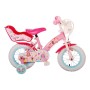 Bicicletta per bambini Disney Princess - Ragazze - 12 pollici - Rosa - Due freni a mano