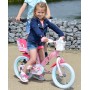 Bicicletta per bambini Disney Princess - Ragazze - 12 pollici - Rosa - Due freni a mano