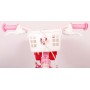 Bicicletta per bambini Disney Princess - Ragazze - 12 pollici - Rosa - Due freni a mano